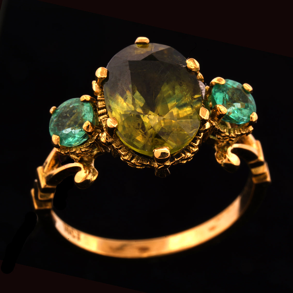 THE OWL'S EMBRACE RING