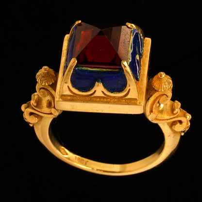 THE CROWNED HEART OF MARY RING