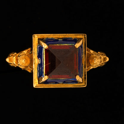 THE CROWNED HEART OF MARY RING