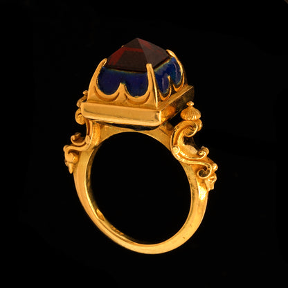 THE CROWNED HEART OF MARY RING