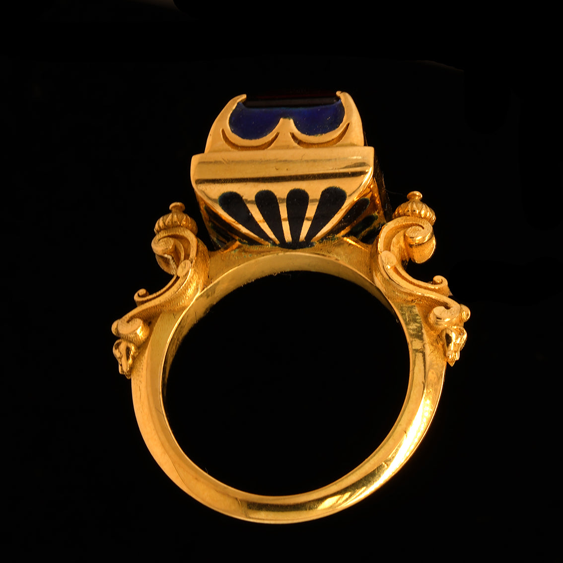 THE CROWNED HEART OF MARY RING