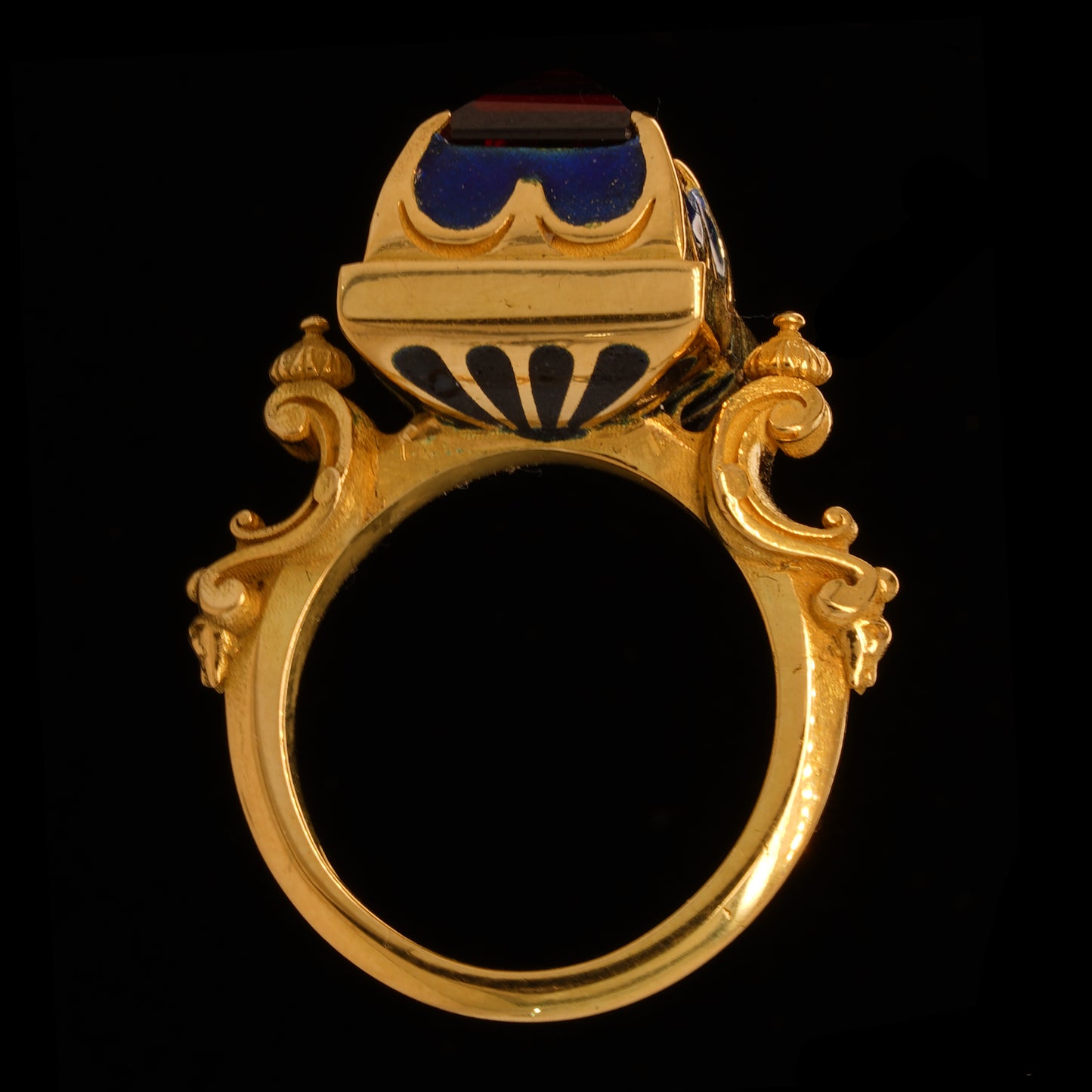 THE CROWNED HEART OF MARY RING