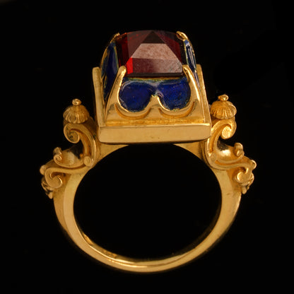 THE CROWNED HEART OF MARY RING