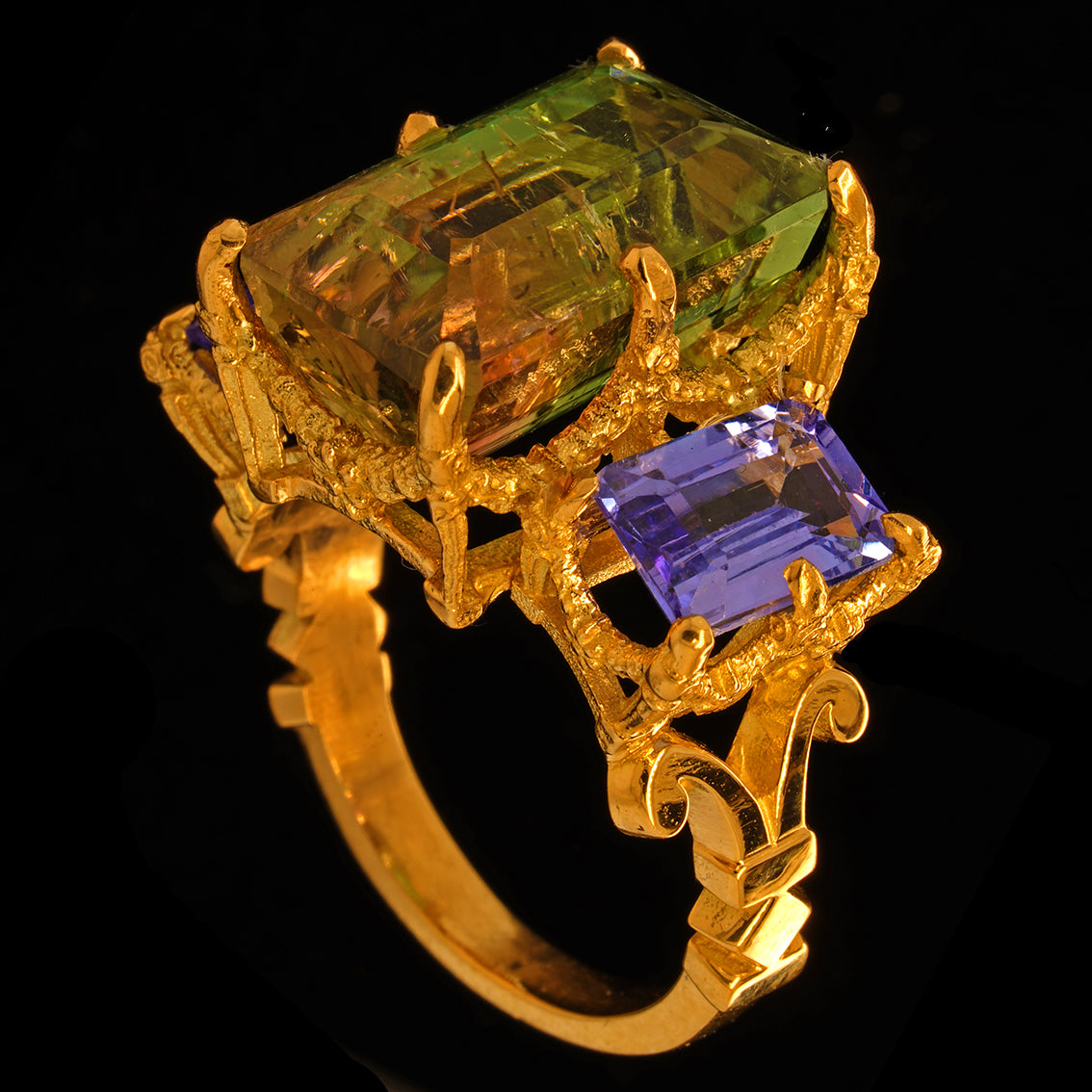 aa ENCHANTED SUNSET RING