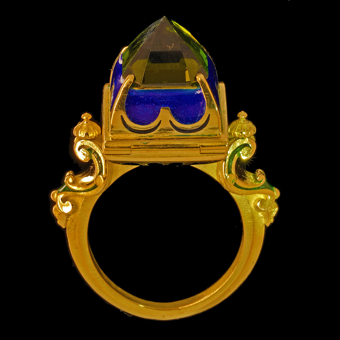aa ECLIPSED SECRETS POISON RING
