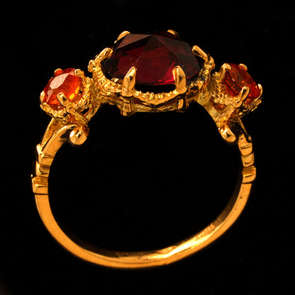 Crimson Nocturne Ring