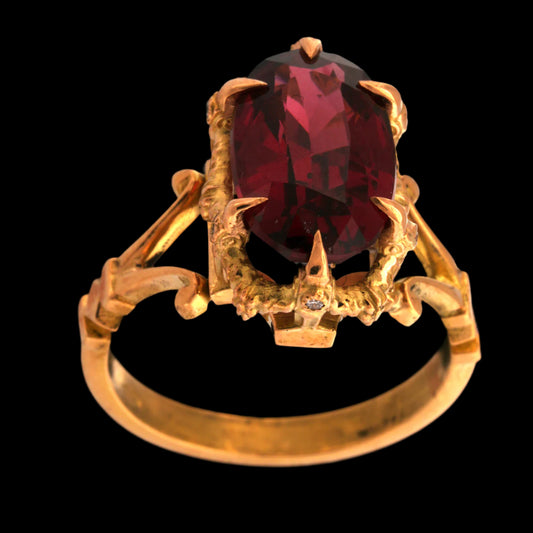 RIMONA GARNET RING