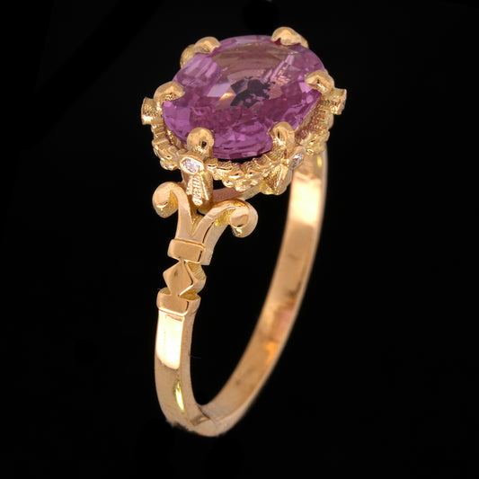 THINK PINK SAPPHIRE RING