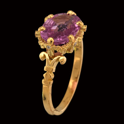 THINK PINK SAPPHIRE RING