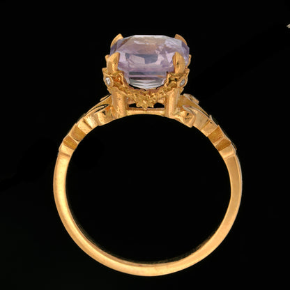 LADY LILAS SAPPHIRE RING