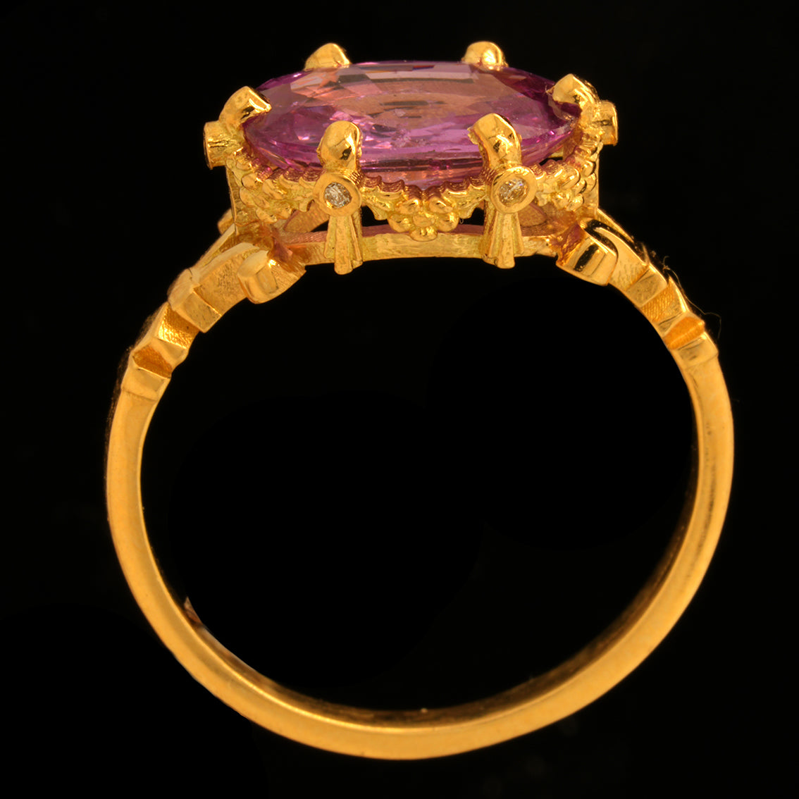 THINK PINK SAPPHIRE RING