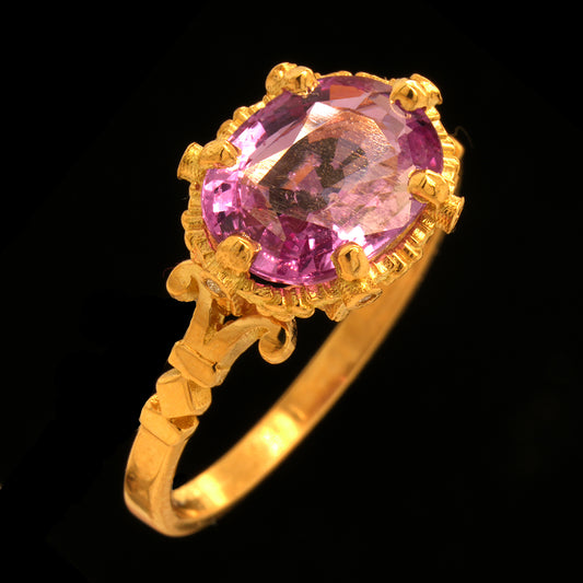 THINK PINK SAPPHIRE RING