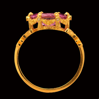 THINK PINK SAPPHIRE RING
