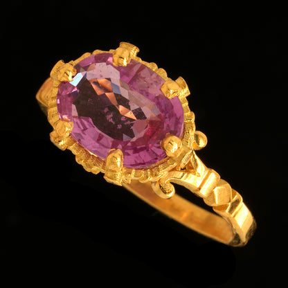 THINK PINK SAPPHIRE RING