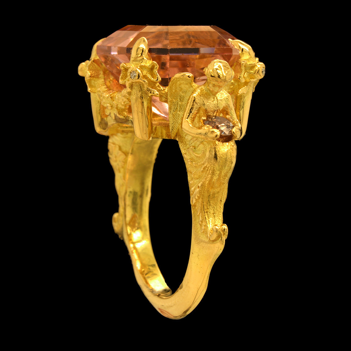 CONTEMPLATIVE ANGELS RING