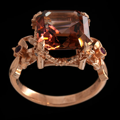 BERIBBONED OPULENCE RING