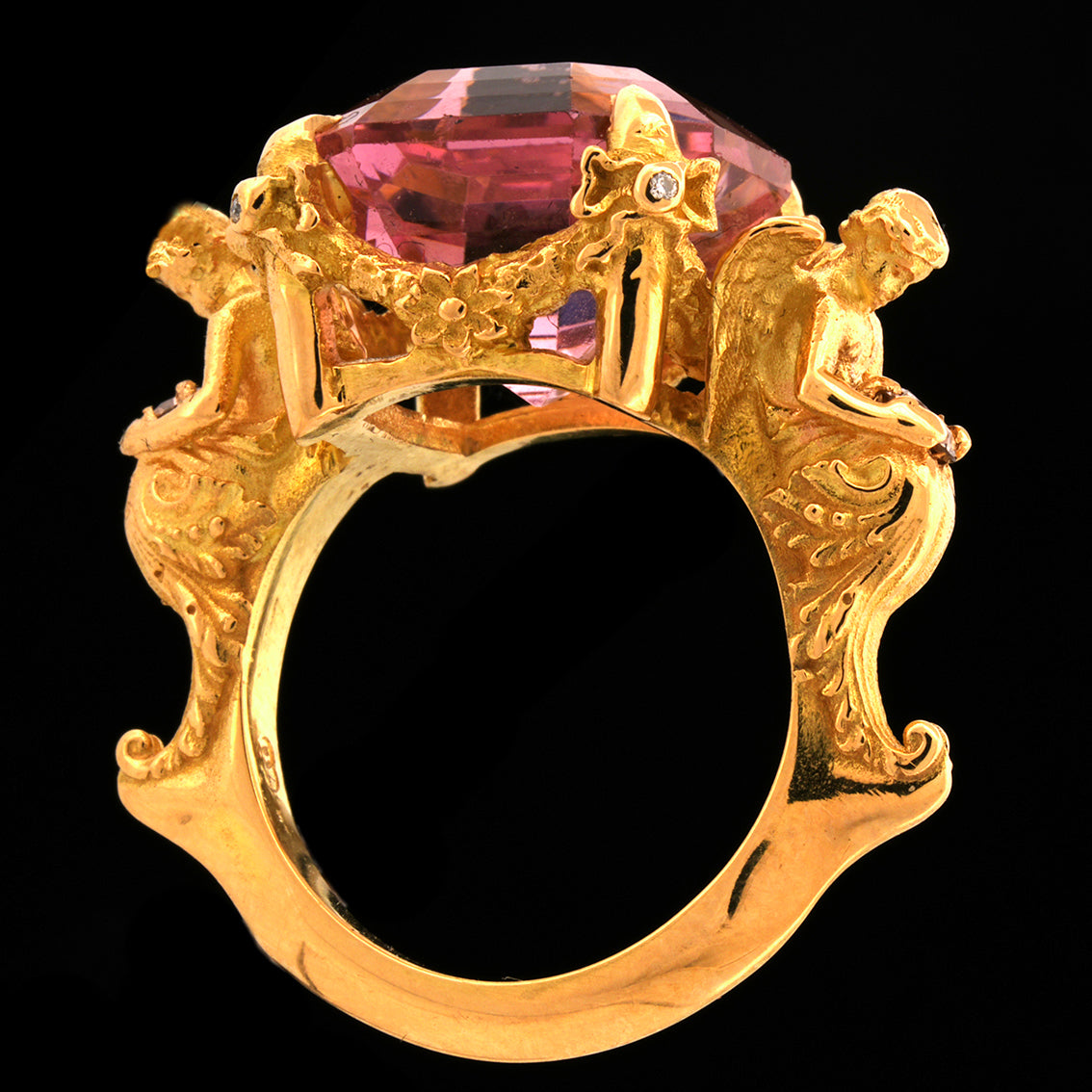 CONTEMPLATIVE ANGELS RING