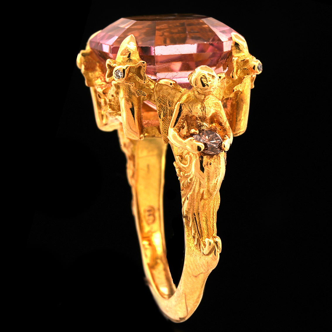 CONTEMPLATIVE ANGELS RING