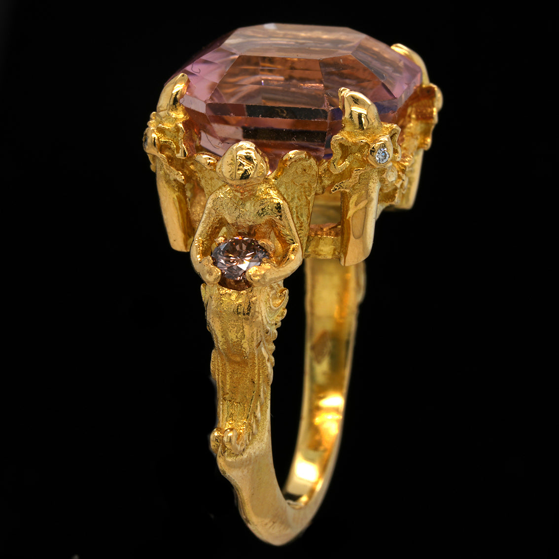CONTEMPLATIVE ANGELS RING