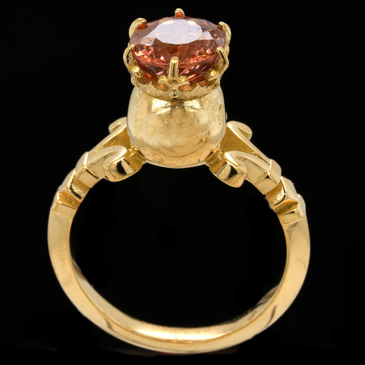 CROWNED SKULL RING