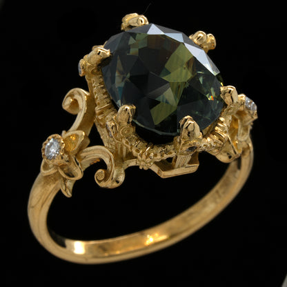ANTHEIA GREEN SAPPHIRE RING