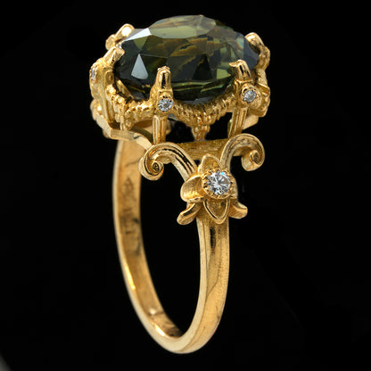 ANTHEIA GREEN SAPPHIRE RING