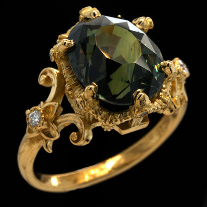 ANTHEIA GREEN SAPPHIRE RING