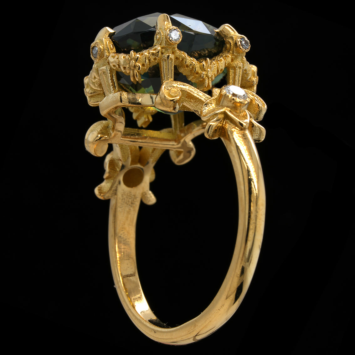 ANTHEIA GREEN SAPPHIRE RING