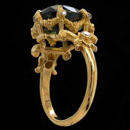 ANTHEIA GREEN SAPPHIRE RING