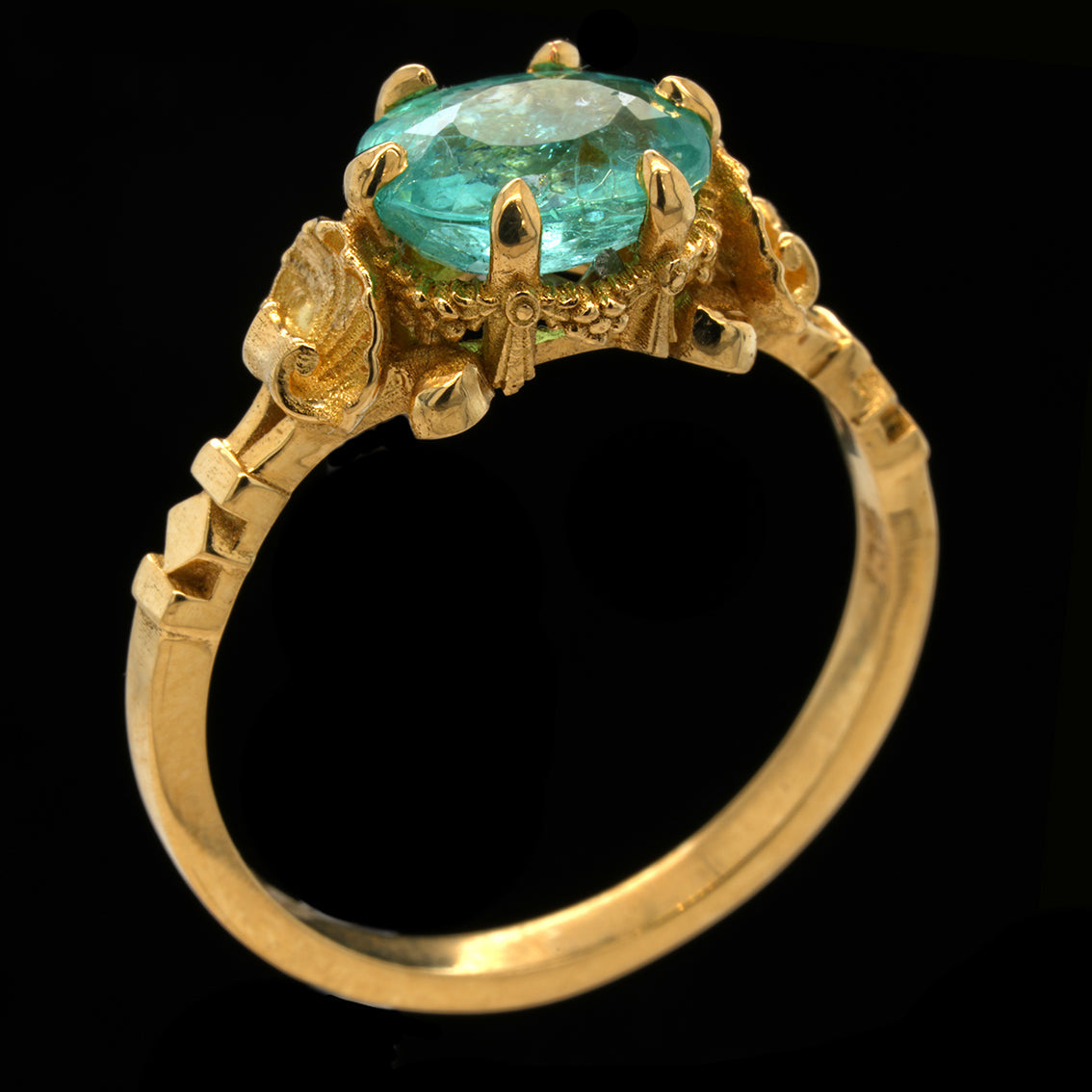 AMPHITRITE PARAIBA TOURMALINE RING