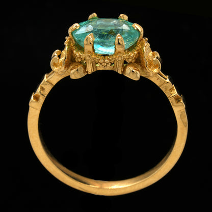 AMPHITRITE PARAIBA TOURMALINE RING