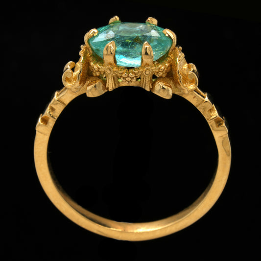 AMPHITRITE PARAIBA TOURMALINE RING