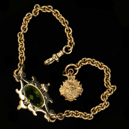 BAROQUE PERIDOT BRACELET