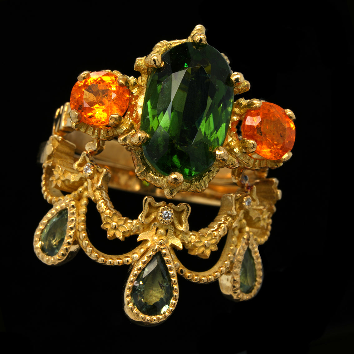 ENTHRALLED TOURMALINE RING