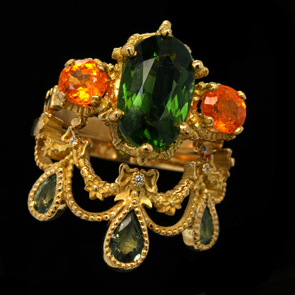 ENTHRALLED TOURMALINE RING