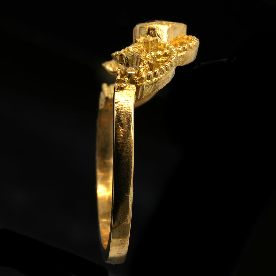 EMPYREAN SAPPHIRE HEART RING