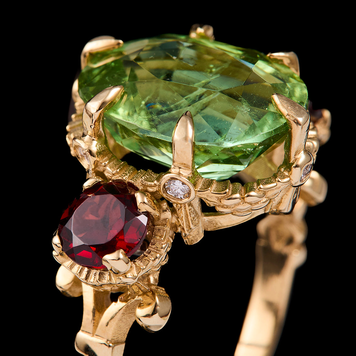 LA FEE VERT RING