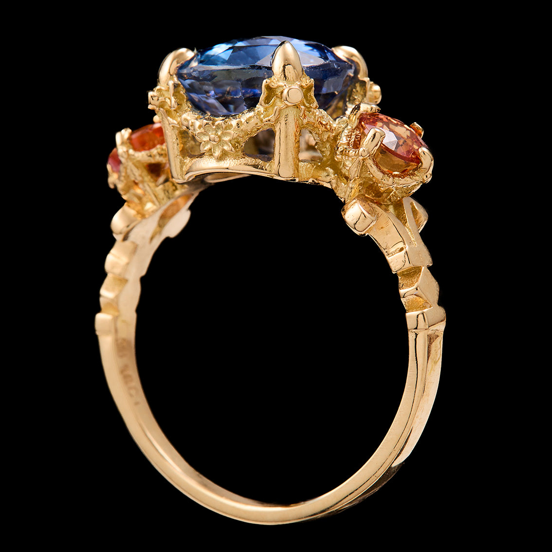 SAPPHIRE SOPHISTICATION RING