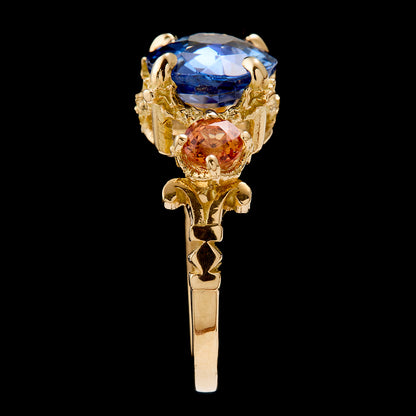 SAPPHIRE SOPHISTICATION RING