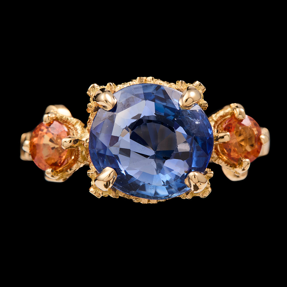 SAPPHIRE SOPHISTICATION RING