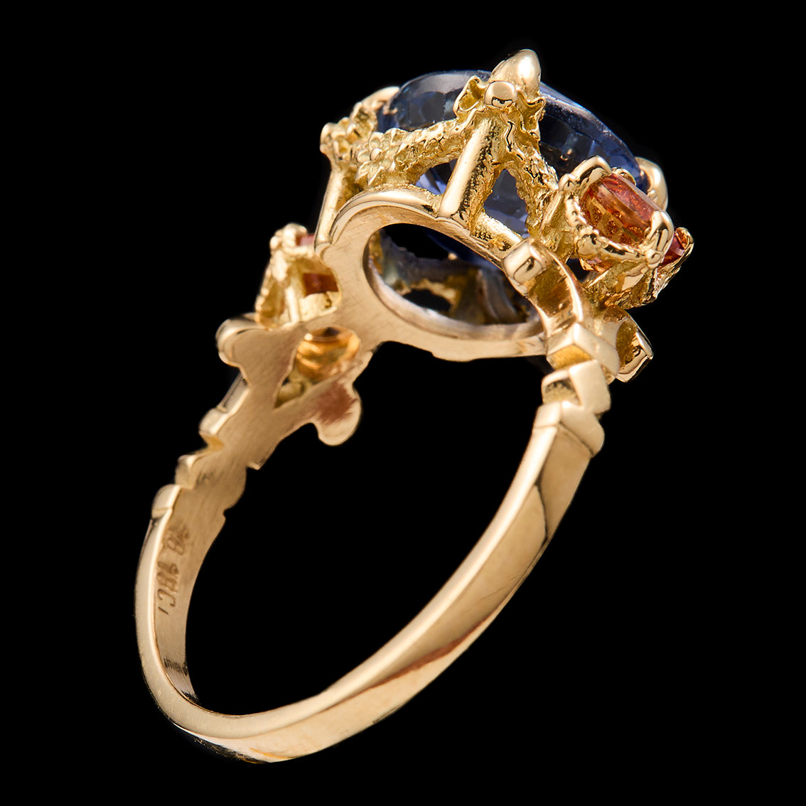 SAPPHIRE SOPHISTICATION RING