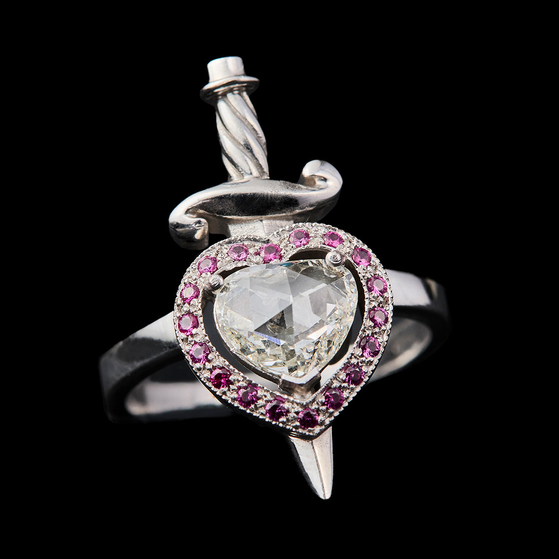 DIAMOND AND DAGGER RING