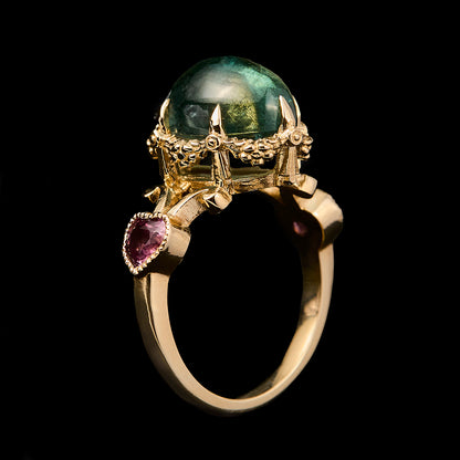 DELMARE AQUAMARINE RING