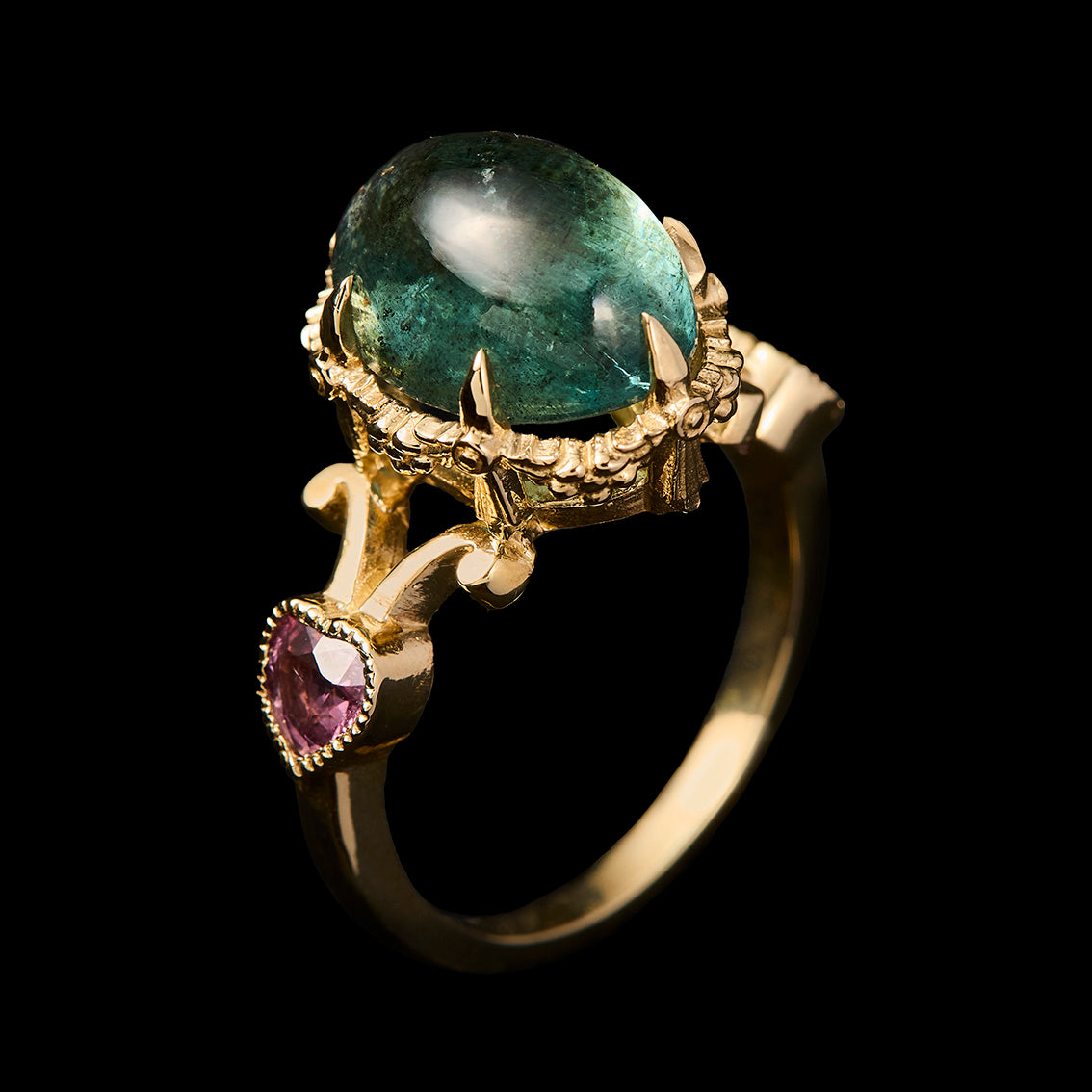 DELMARE AQUAMARINE RING