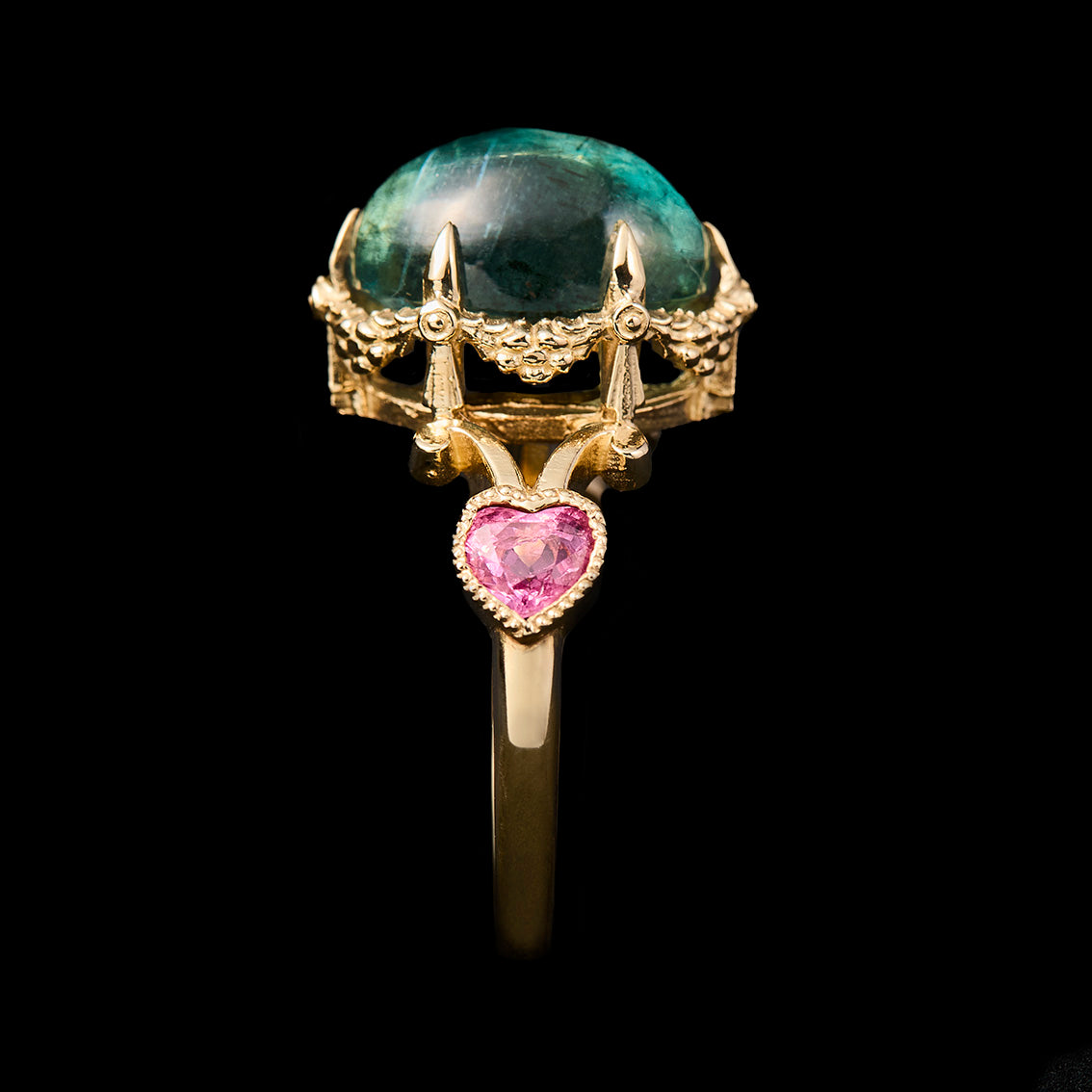 DELMARE AQUAMARINE RING