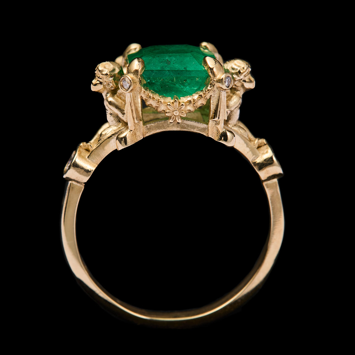 CHERUB'S EMERALD RING