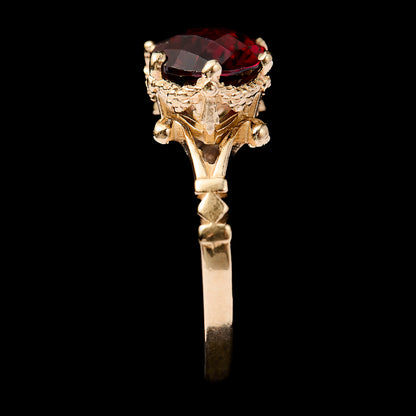 PERSEPHONE'S POMEGRANATE RING