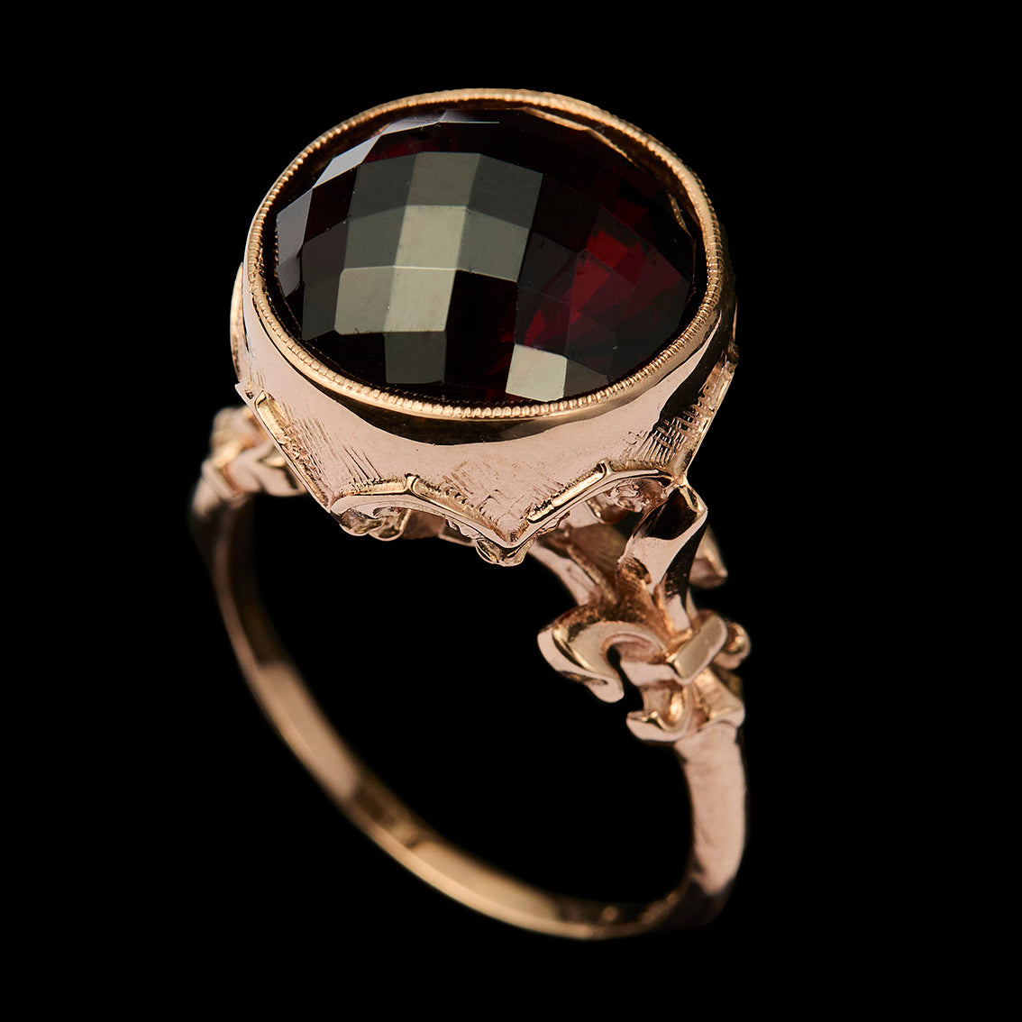 GARNET ROSA RING