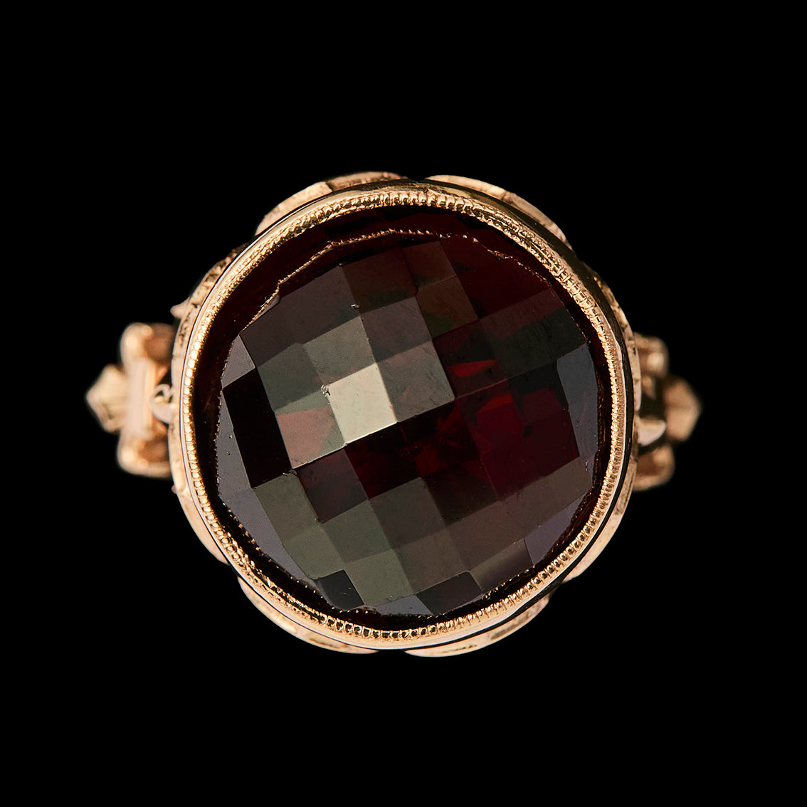 GARNET ROSA RING