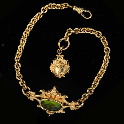 BAROQUE PERIDOT BRACELET